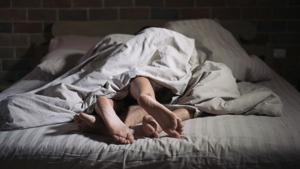 PHOTO: A couple is seen in bed in this undated stock photo.