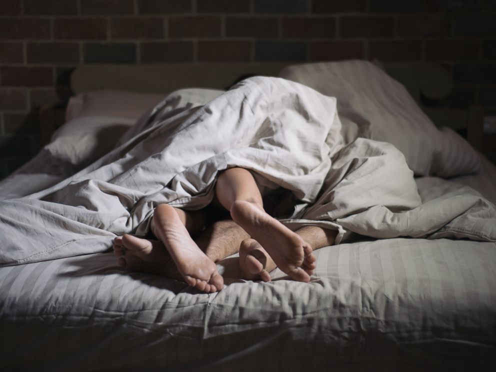 PHOTO: A couple is seen in bed in this undated stock photo.