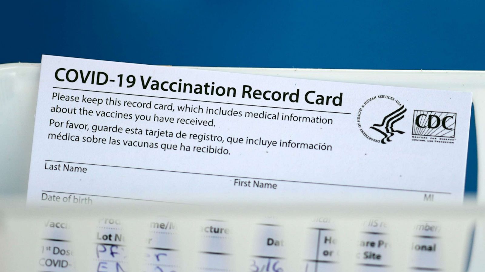 covid vaccination card template