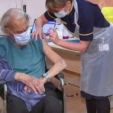 Health care workers across the country received the COVID-19 vaccine after the first batches were delivered to hospitals.