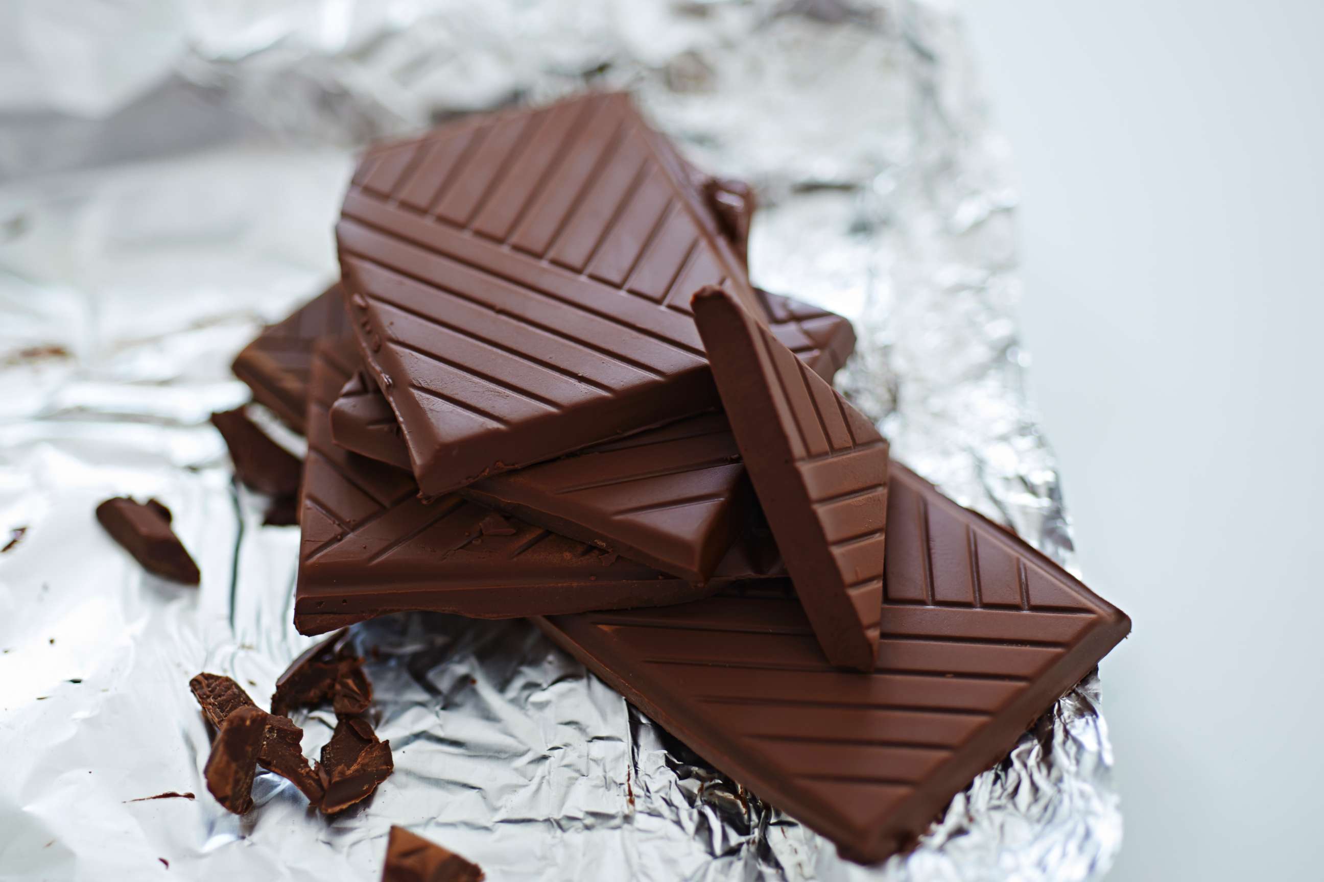 PHOTO: Dark chocolate.