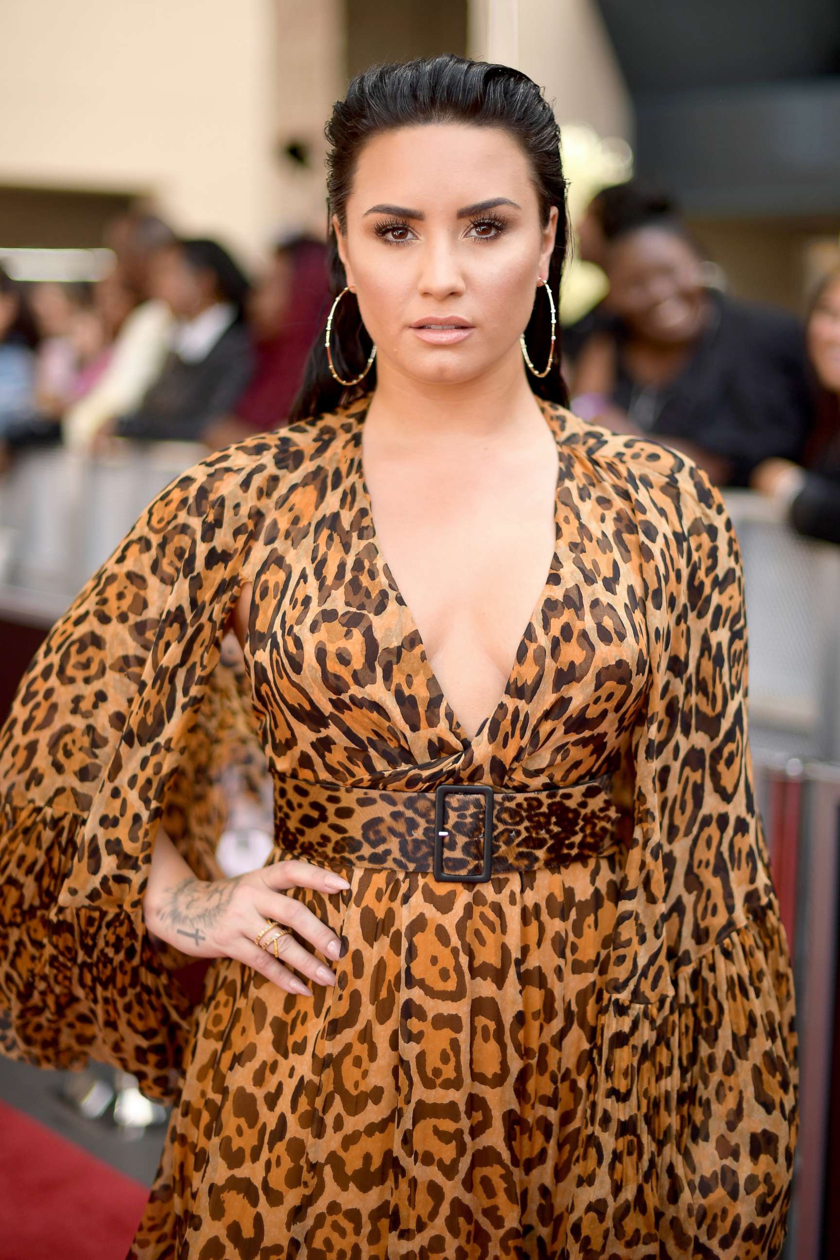 PHOTO: Recording artist Demi Lovato attends the 2018 Billboard Music Awards at MGM Grand Garden Arena, May 20, 2018, in Las Vegas.