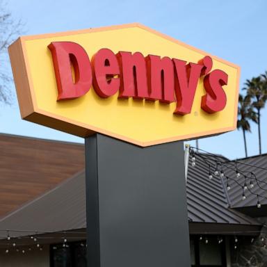 PHOTO: A view of a Denny's restaurant, Feb. 14, 2025 in Hayward, Calif.