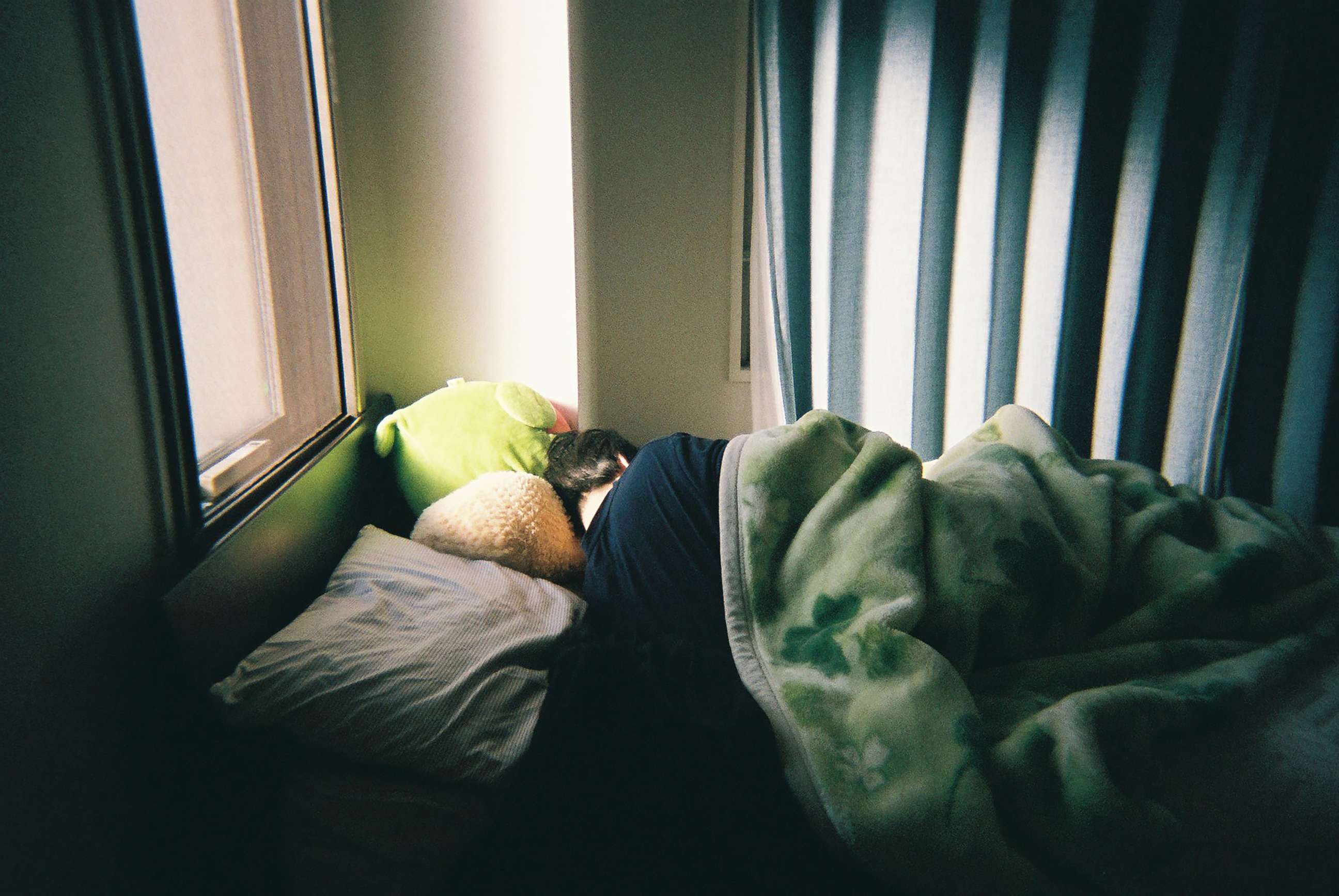 PHOTO: A person is pictured sleeping in this undated stock photo.