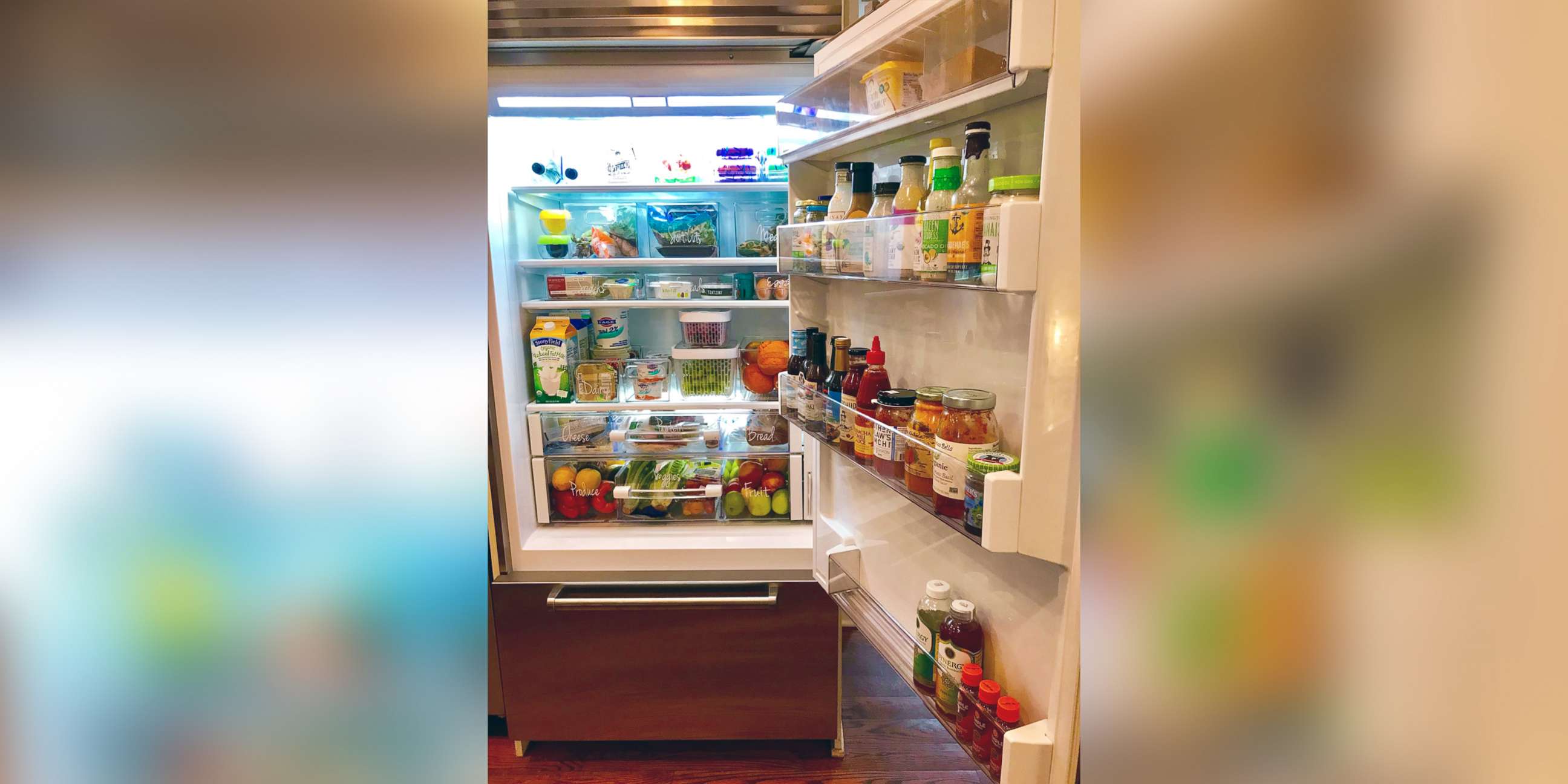 PHOTO: The Food Fix founder Heather Bauer shares her refrigerator organization tips.