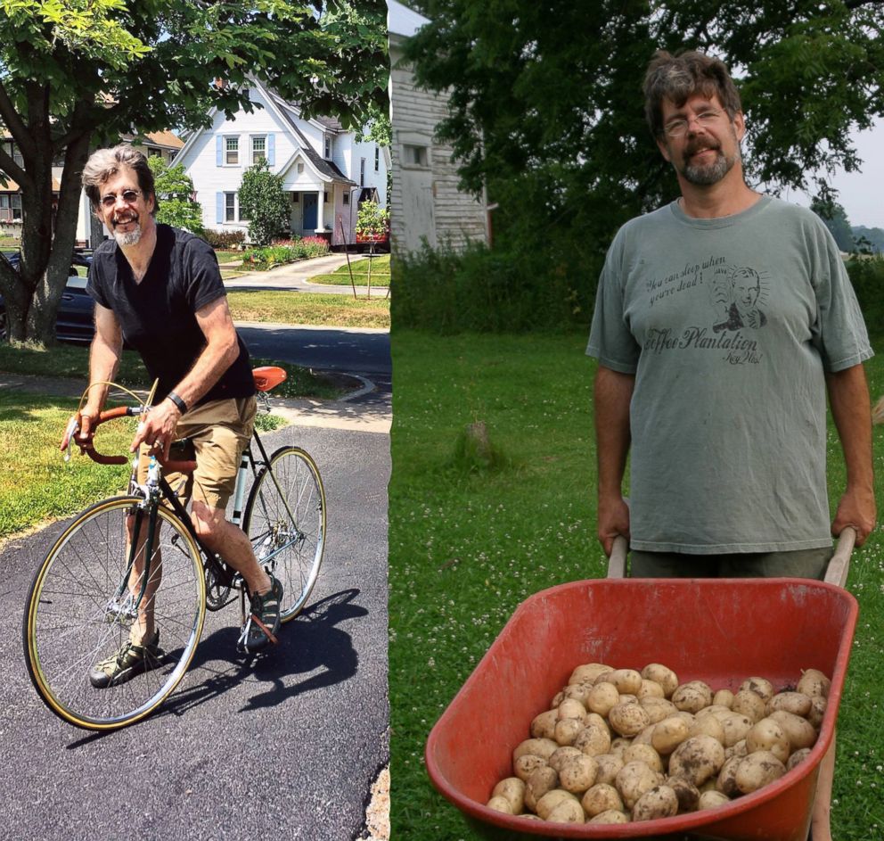 PHOTO: Doug Schmidt, of Rochester, New York, is pictured before and after his 60-pound weight loss.