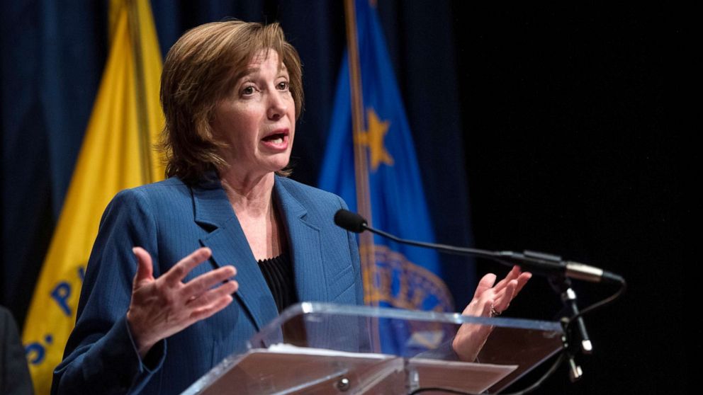 PHOTO: Director of the Center for the National Center for Immunization and Respiratory Diseases Dr. Nancy Messonnier speaks about the public health response to the outbreak of the coronavirus during a news conference in Washington, Jan. 28, 2020.