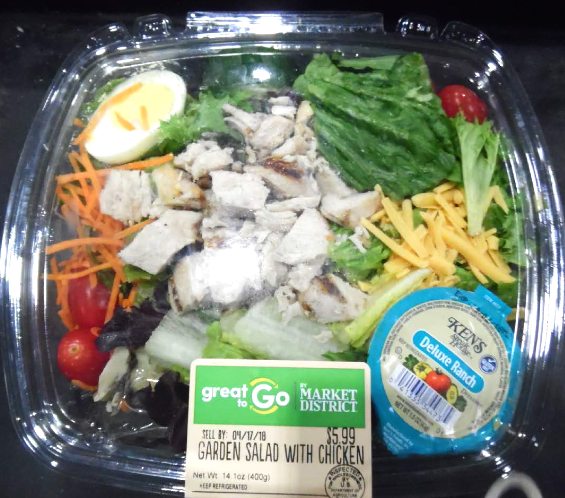 PHOTO: Fresh Foods Manufacturing is recalling there “Great to Go by Market District” following an E. coli outbreak that has spread to several states and sickened dozens of people.
