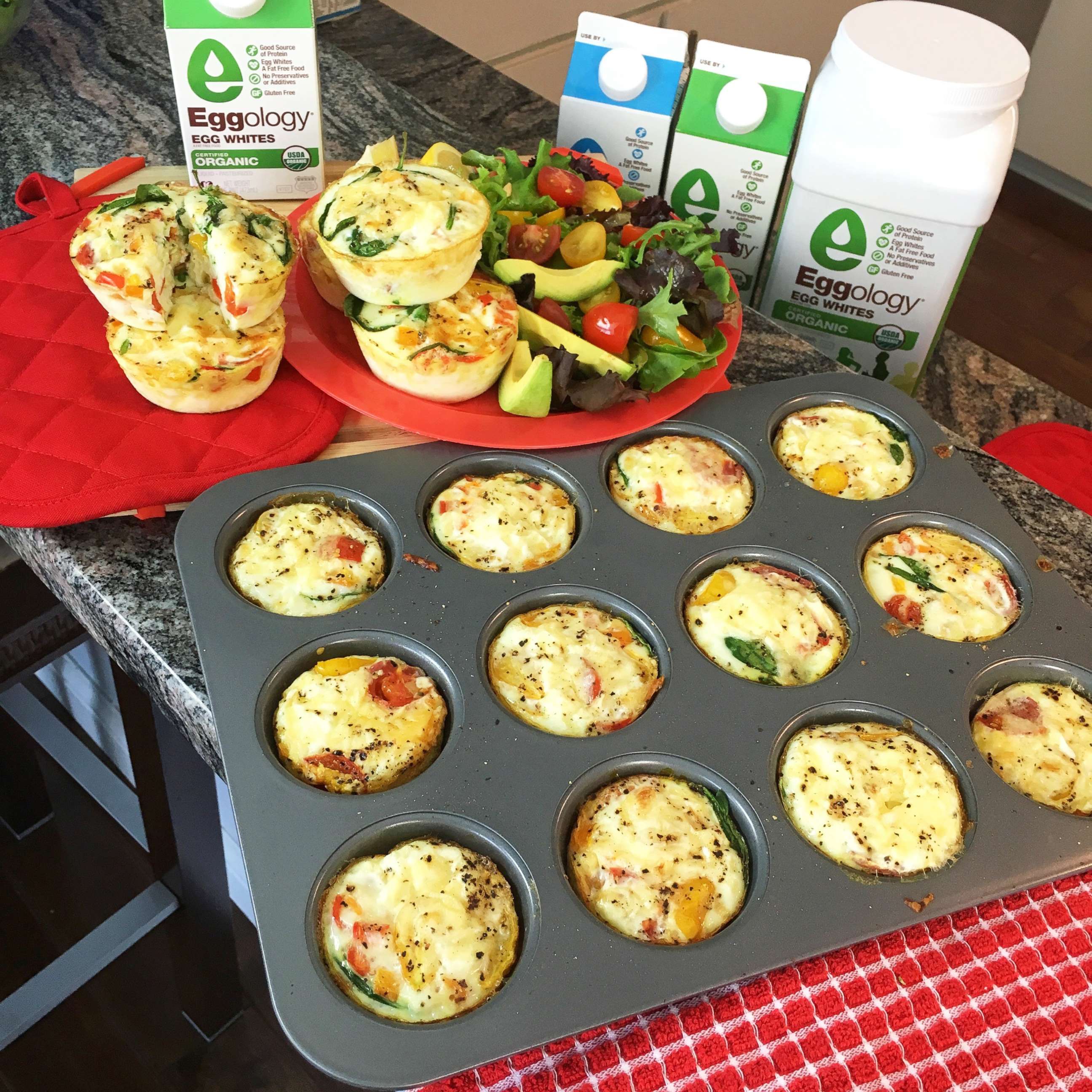 PHOTO: Celebrity trainer Jeannette Jenkins shared a recipe for egg white muffins.