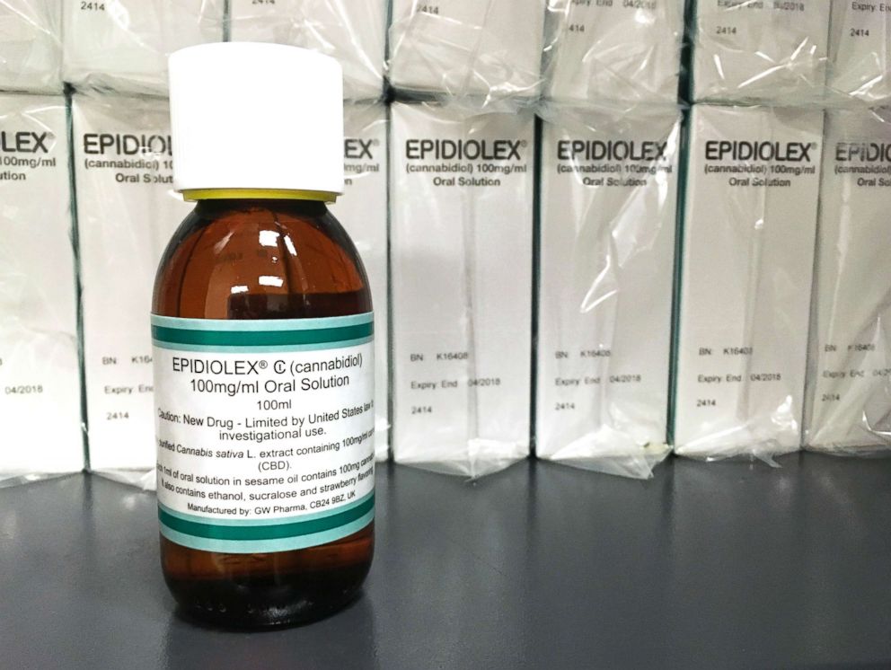 PHOTO: GW Pharmaceuticals' Epidiolex is pictured,June 23, 2017.