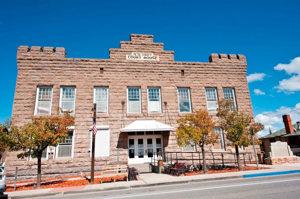 PHOTO: The historic courthouse in Esmeralda County, Nevada, Oct. 11, 2018.