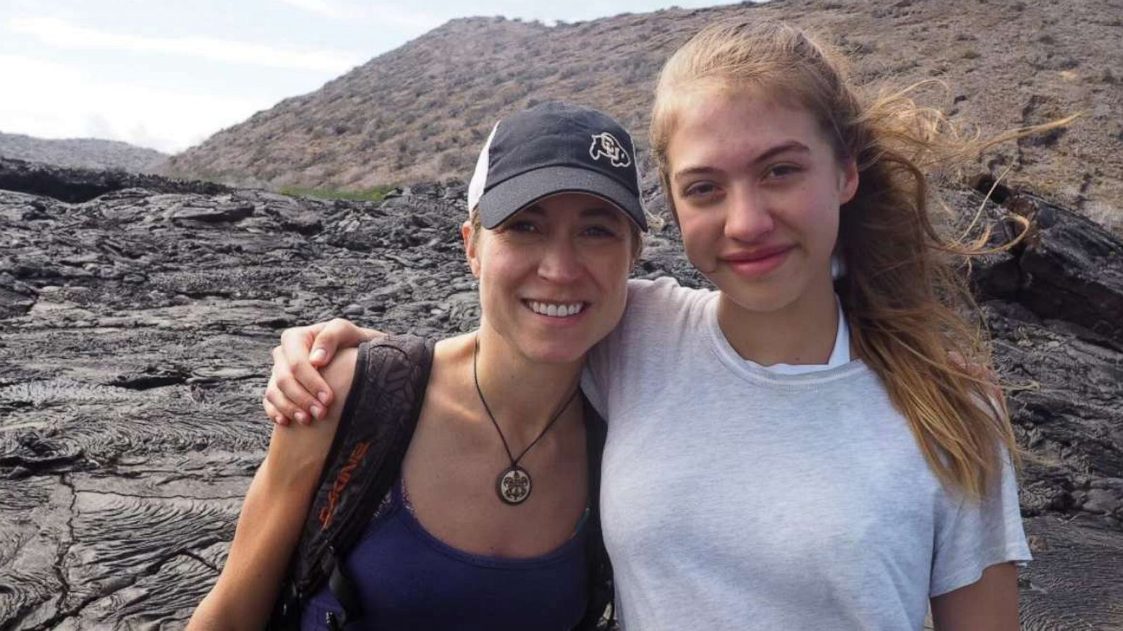 PHOTO: Caroline Long is pictured with her daughter, Eva, who died by suicide in 2021.