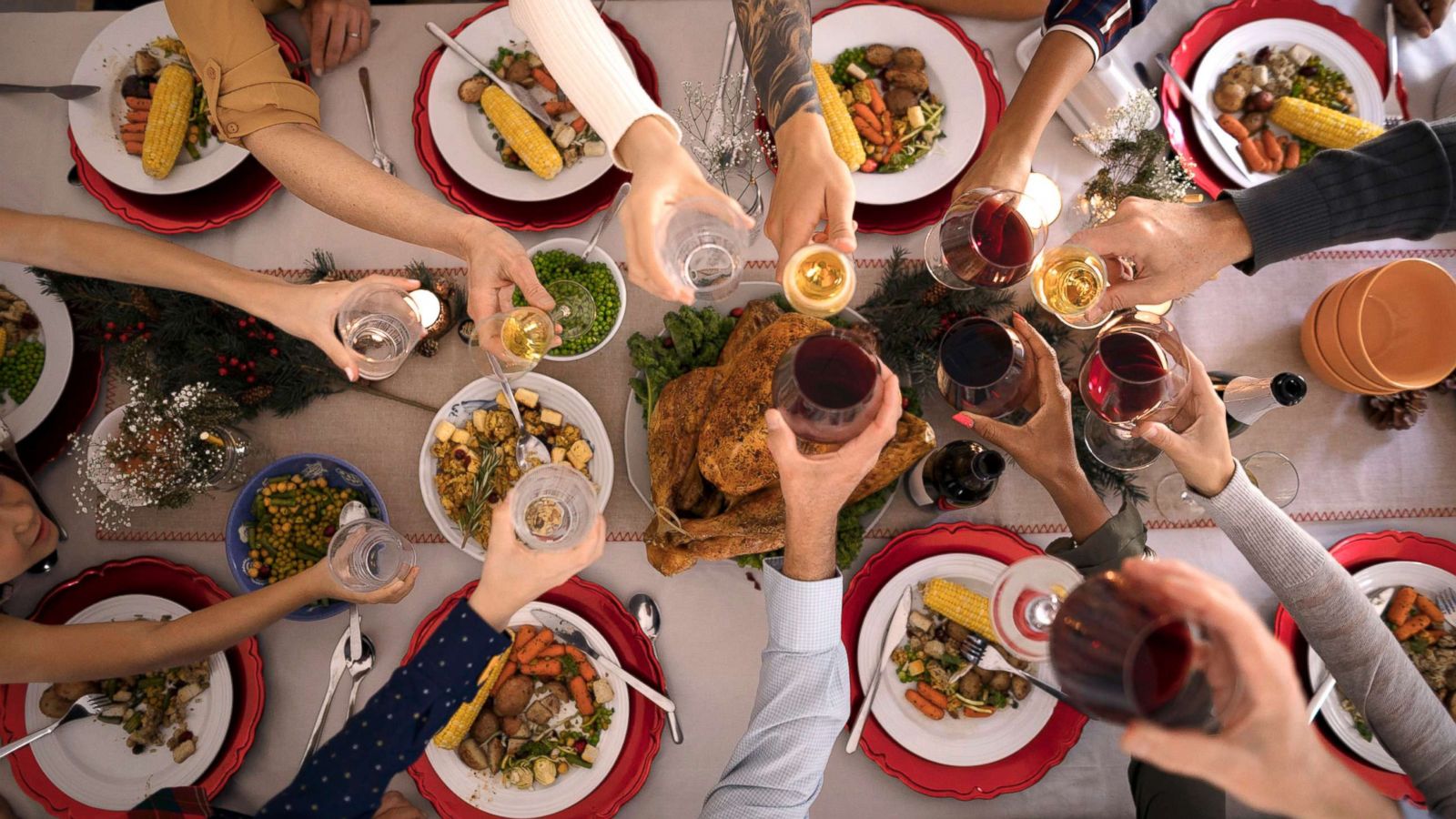 PHOTO: An undated stock photo of a Thanksgiving dinner.