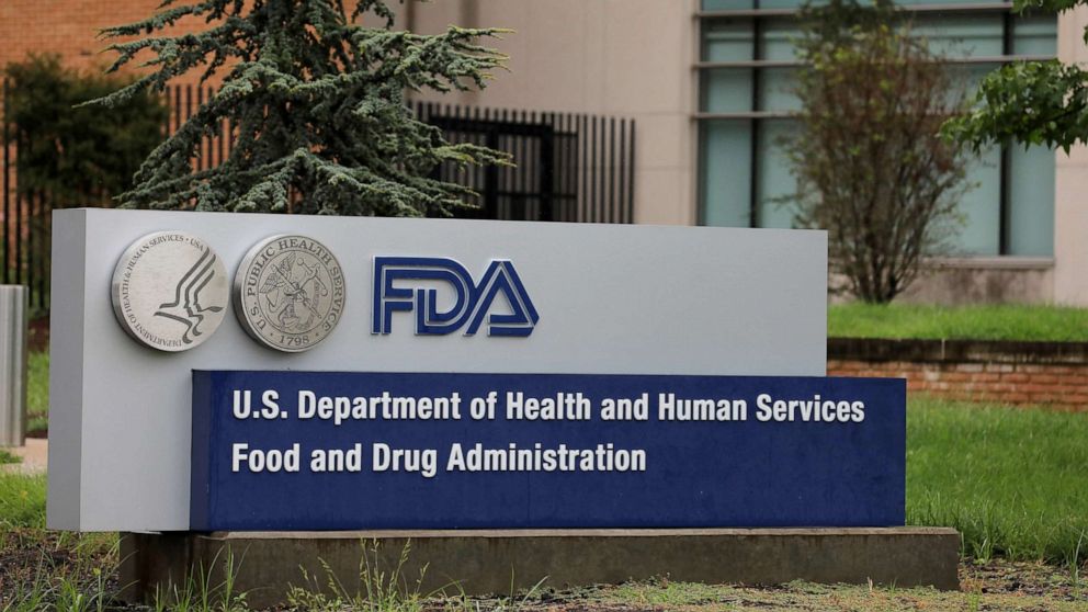 FILE PHOTO: Signage is seen outside of the Food and Drug Administration headquarters in White Oak, Maryland, on Aug. 29, 2020