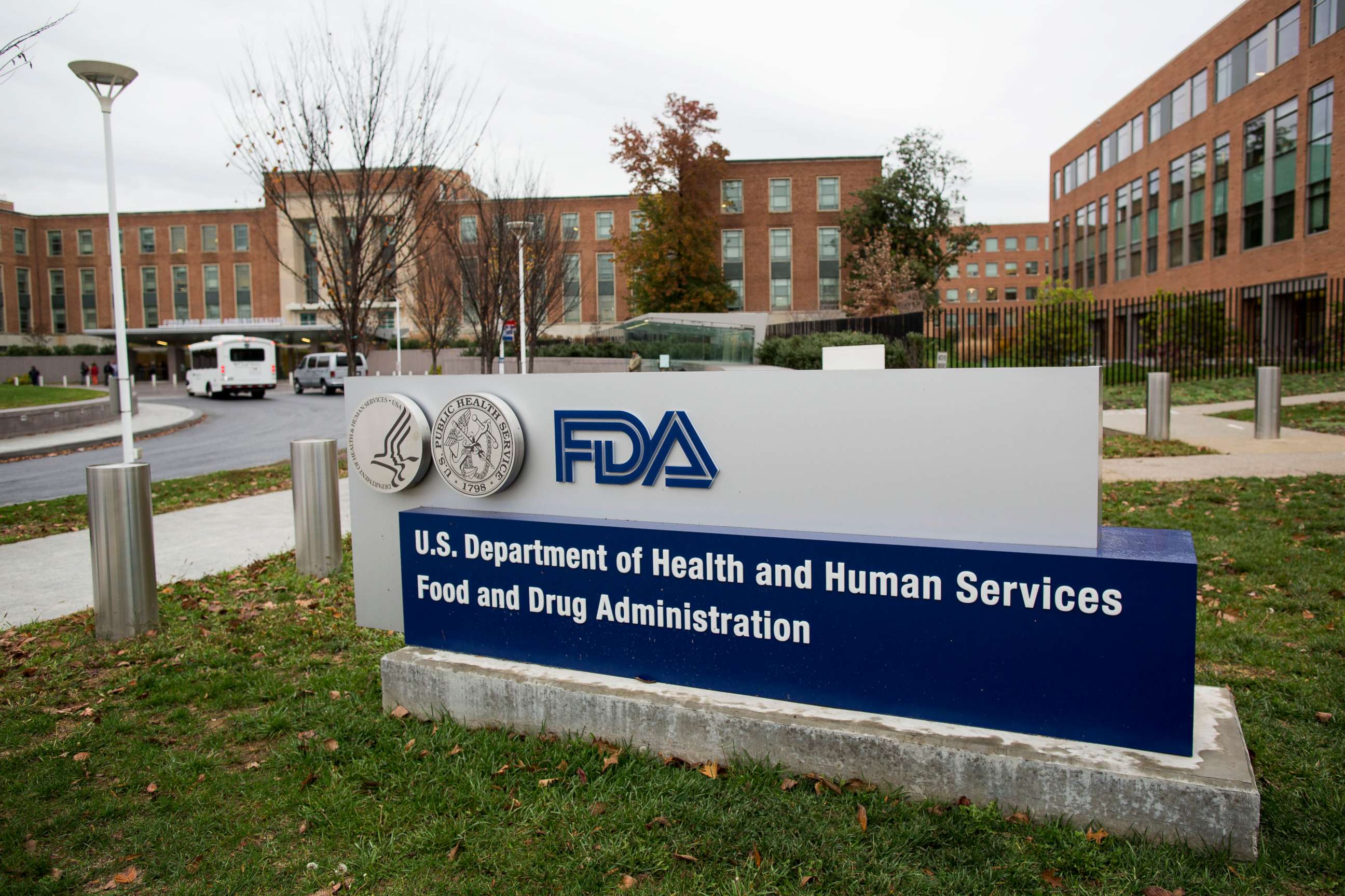 PHOTO: The Food and Drug Administration headquarters stands in White Oak, Md., Nov. 9, 2015.