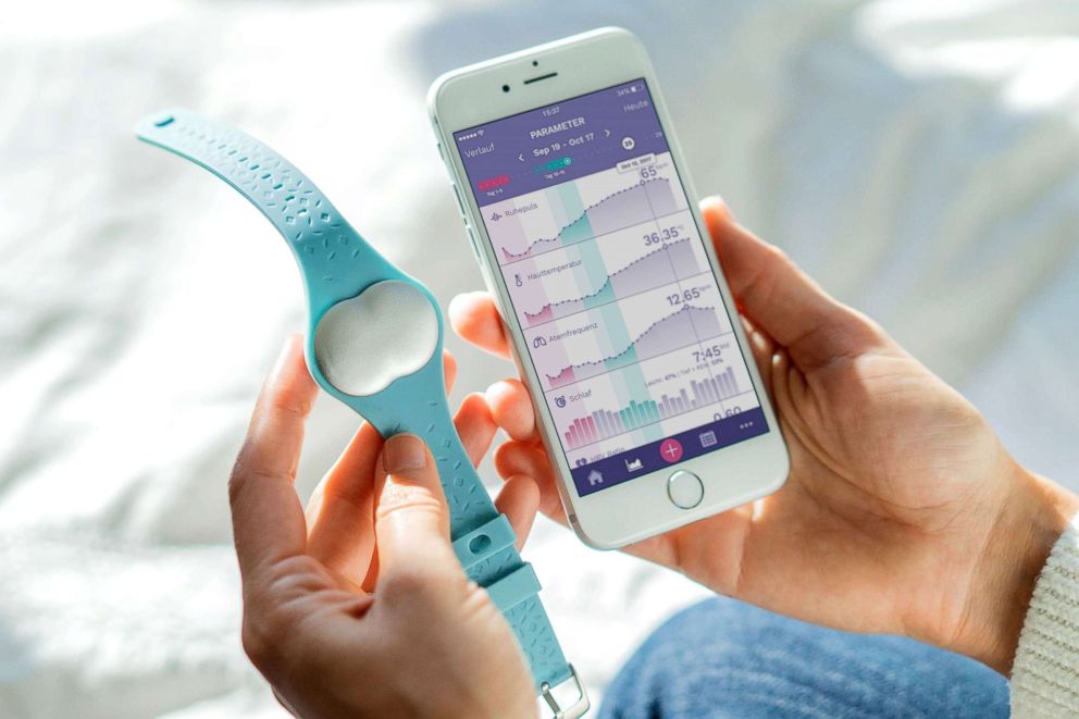 PHOTO: Ava, an ovulation tracker that you wear on your wrist, syncs with your phone.