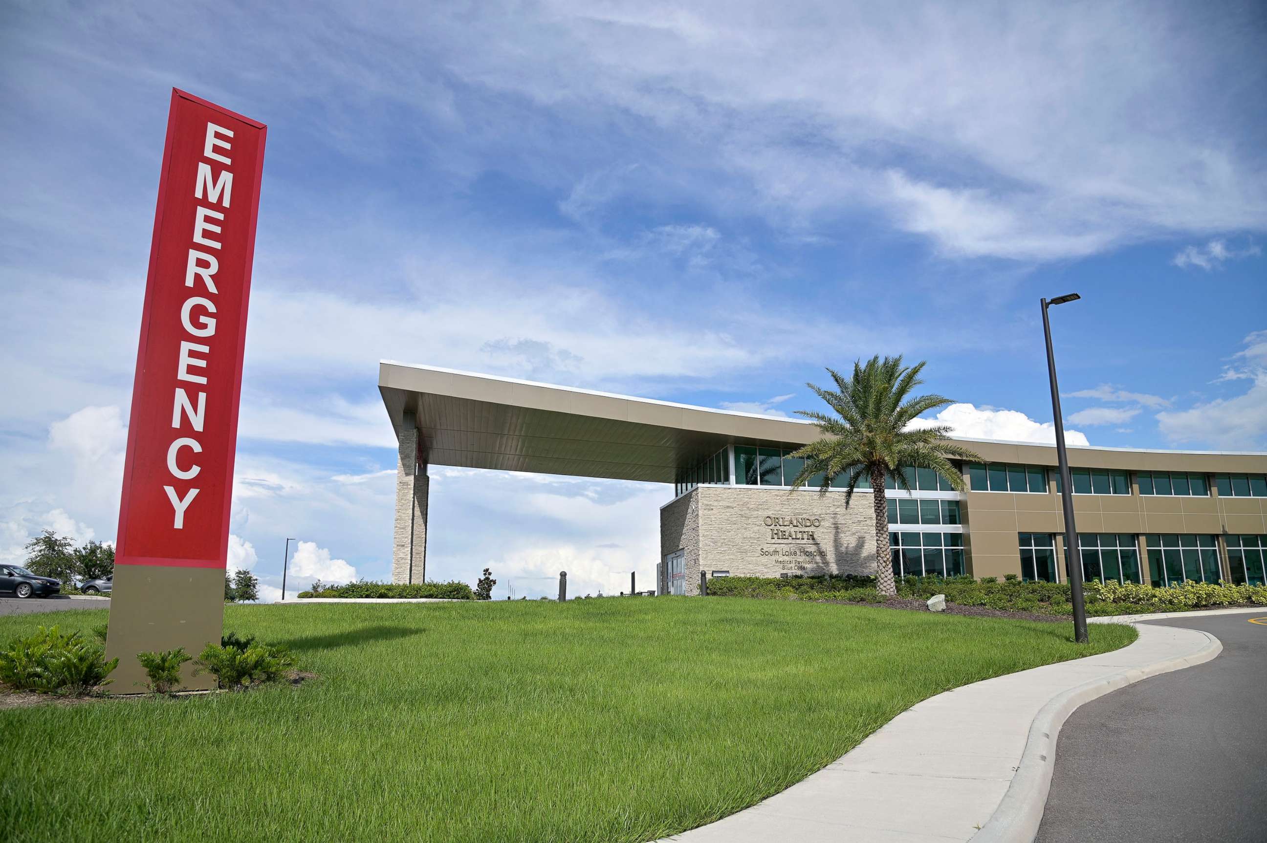 PHOTO: An Orlando Health South Lake Hospital is shown, June 14, 2020, in Leesburg, Fla.