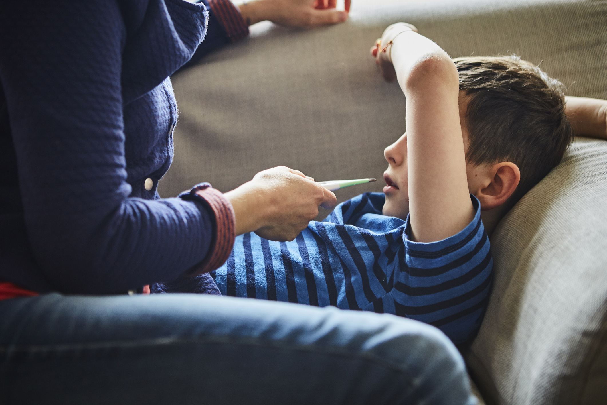 PHOTO: A sick child is seen in this undated stock photo.