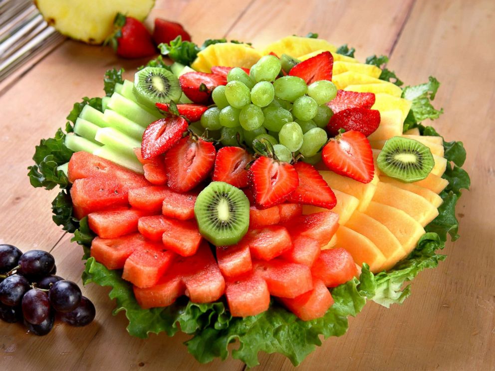 PHOTO: Fruit on a plate is seen here in this undated stock photo.