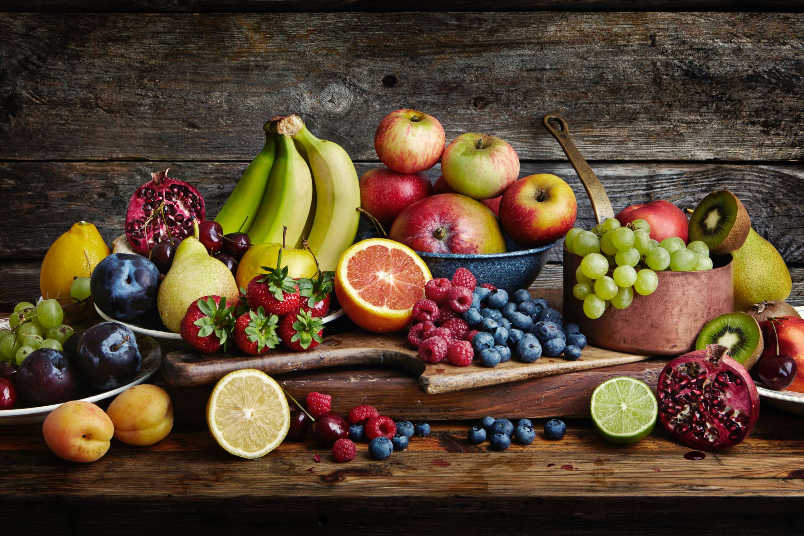 PHOTO: Assorted fruits are pictured in this undated stock photo.