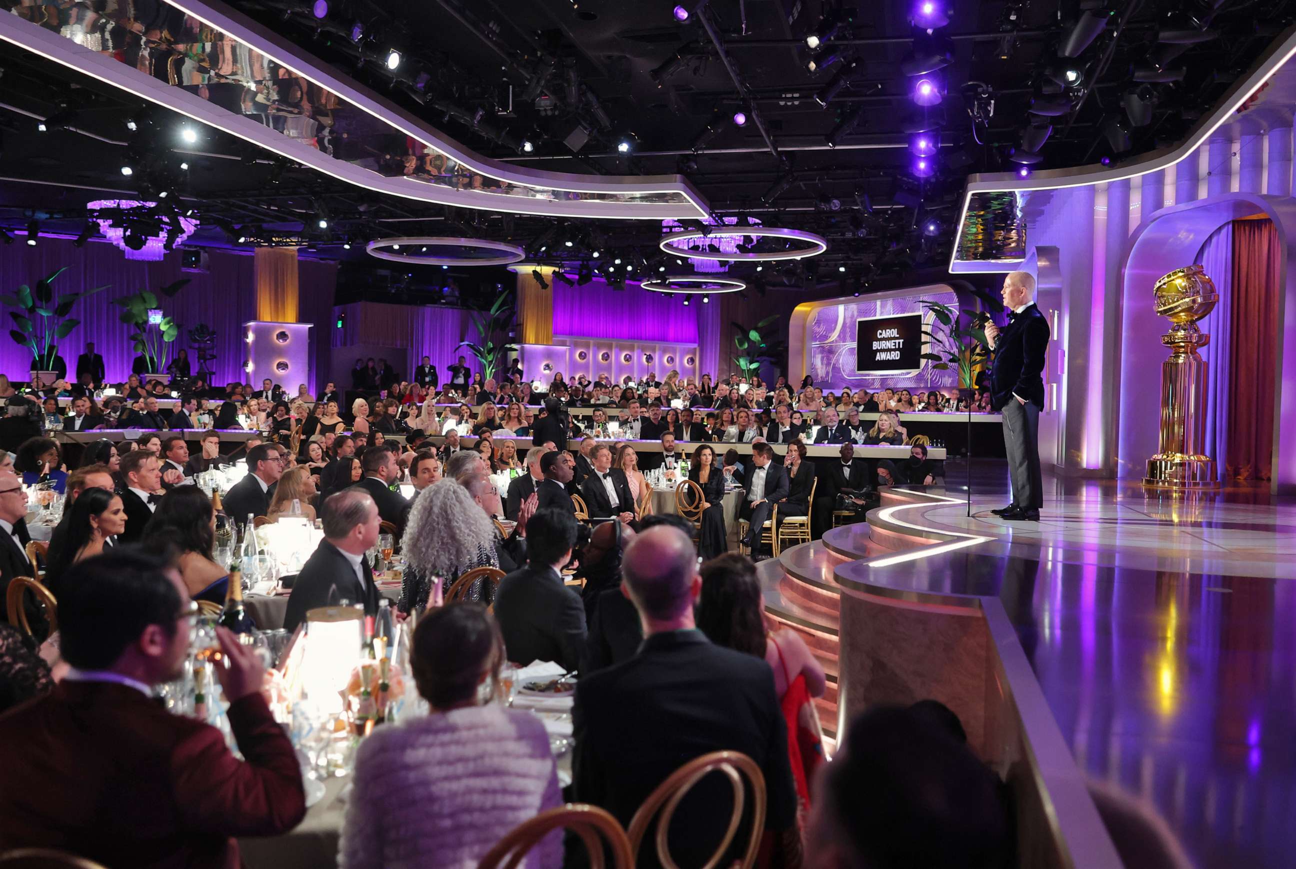 PHOTO: Honoree Ryan Murphy accepts the Carol Burnett Award onstage at the 80th Annual Golden Globe Awards held at the Beverly Hilton Hotel, Jan. 10, 2023, in Los Angeles.