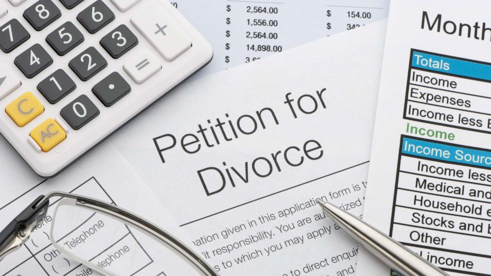 PHOTO: Divorce paperwork is seen in an undated stock photo.