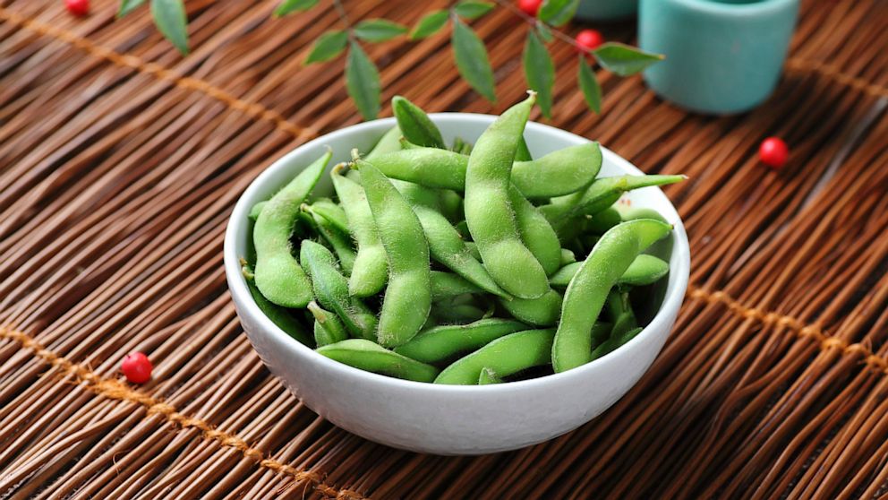 Edamame is one of the top vegetarian protein choices.
