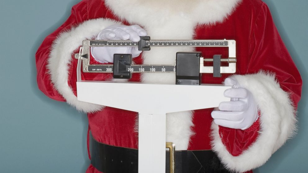 Most people gain a pound during the holidays which they keep on all year.