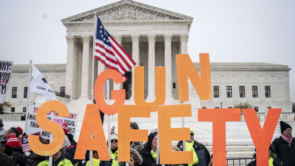 Supreme Court hears 1st gun rights case in a decade