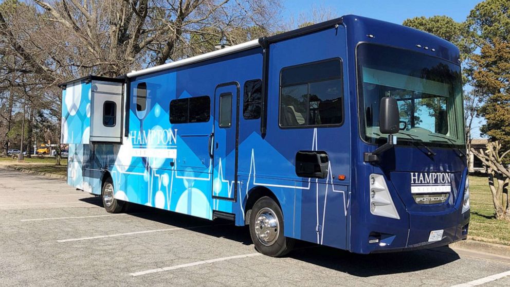 PHOTO: Hampton University HBCU plans to launch a mobile clinic for COVID-19 vaccinations in underserved communities.