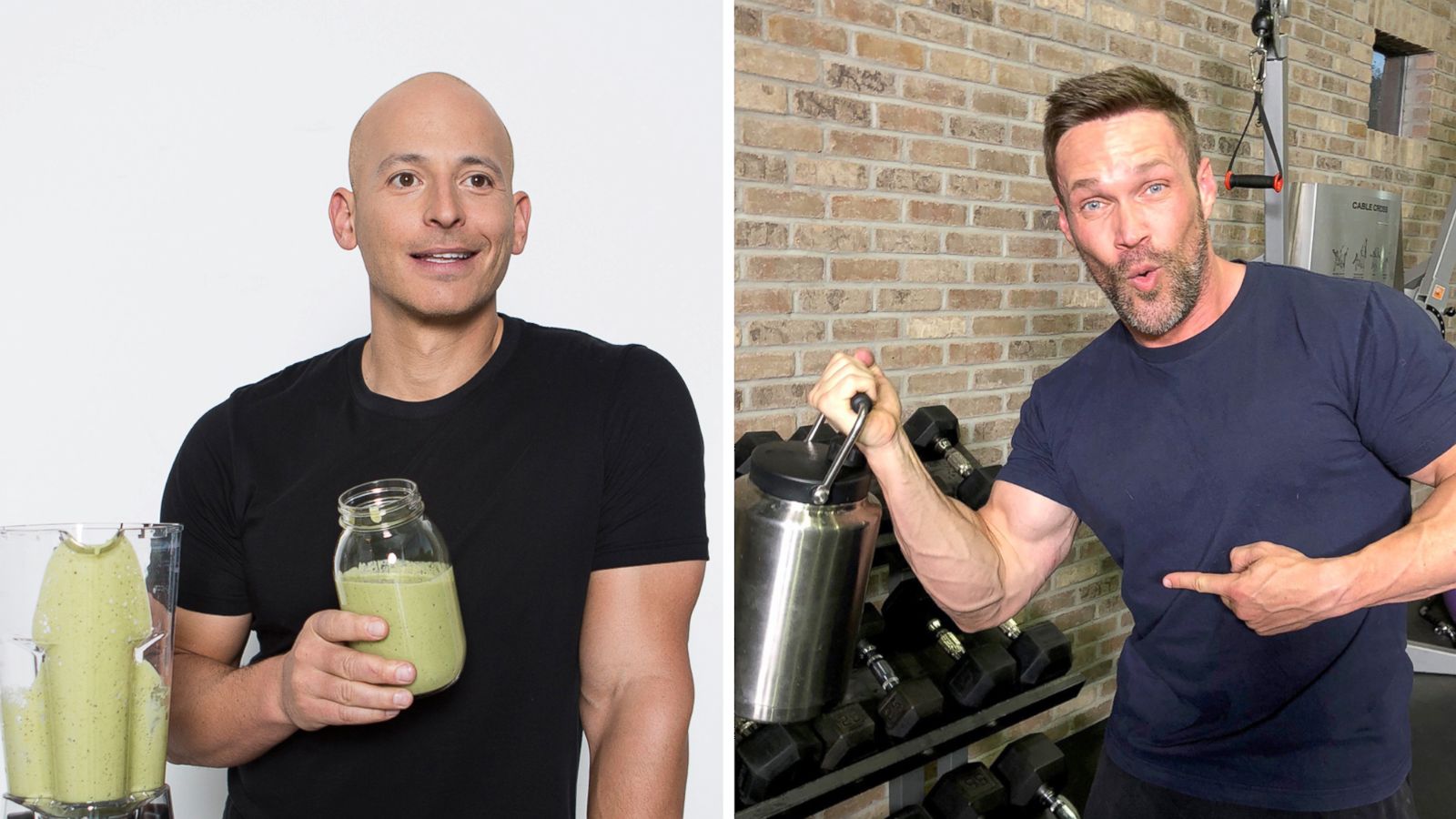 PHOTO: Celebrity trainers Harley Pasternak and Chris Powell share their favorite products for Father's Day.