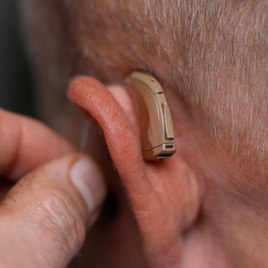 The findings highlight the importance of encouraging people to use hearing aids.