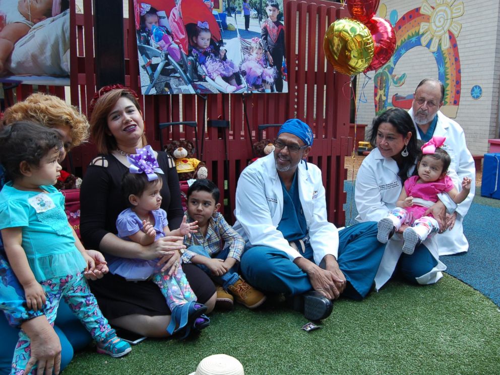 PHOTO: The sisters are finally preparing to go home after spending their lives close to the Driscoll Childrens Hospital.