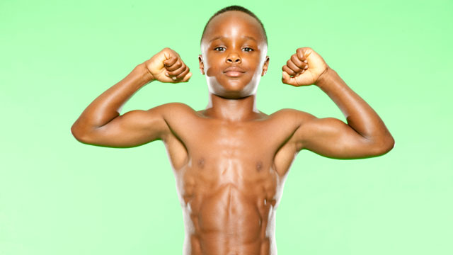 10-Year-Old Fitness Guru, Complete With Six-Pack, Teaches ...