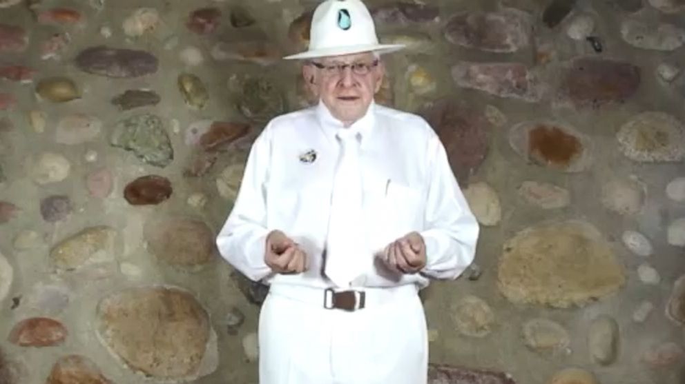 PHOTO: One-time gold prospector from Nevada, Jim Humble, calls himself an archbishop in the Genesis II Church of Health and Healing and claims in an online video he came to earth from another galaxy.
