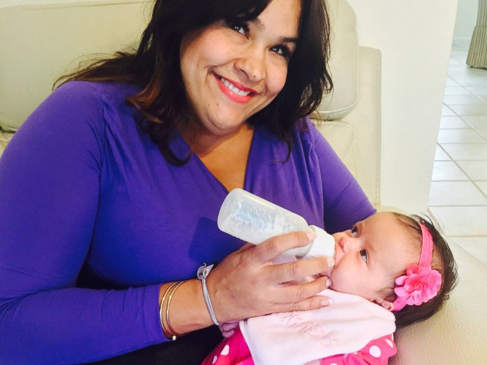 PHOTO: Ruby Graupera-Cassimiro survived 45 minutes without a pulse after her c-section in September.