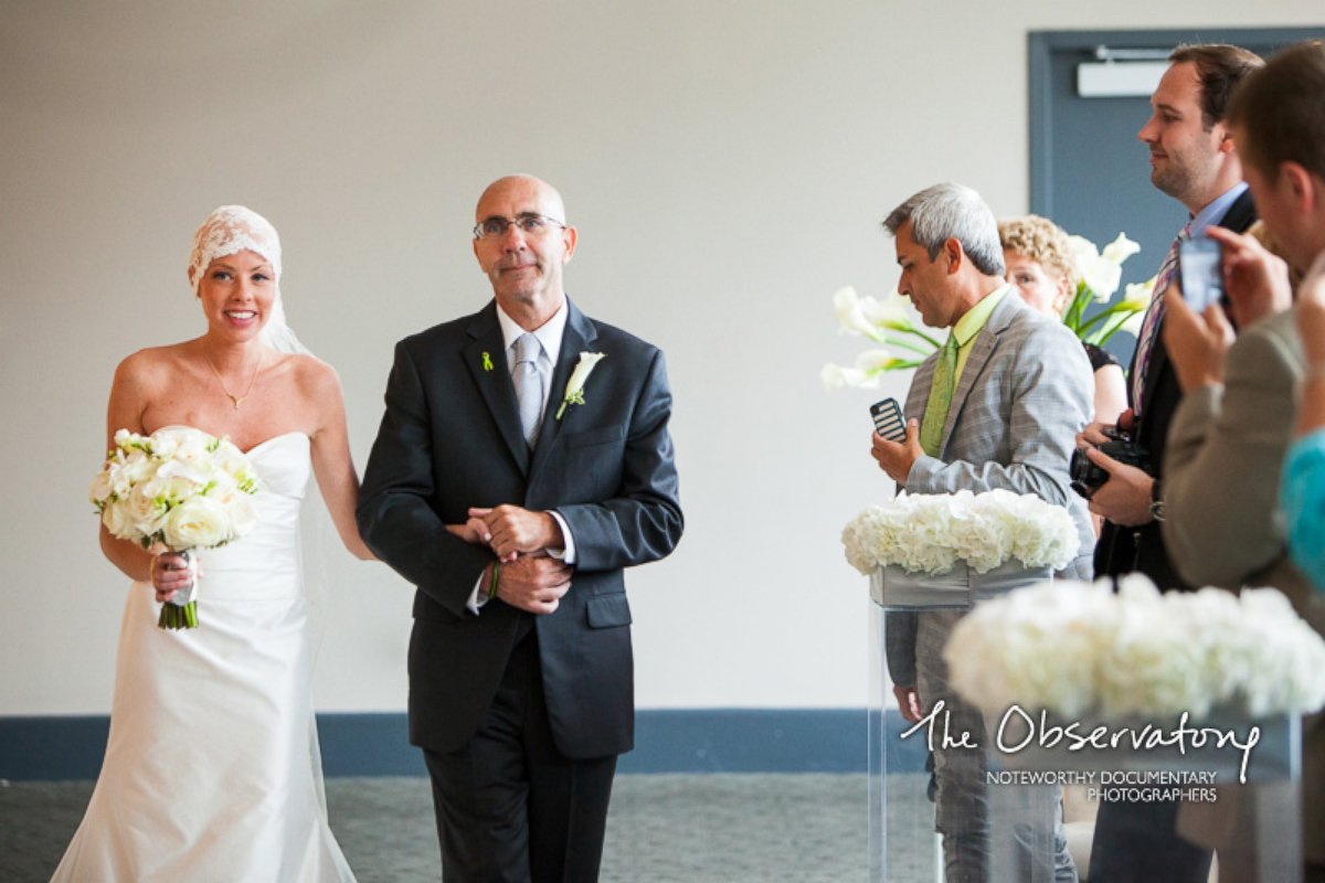 PHOTO: Shannon Jones was diagnosed with lymphoma just months before her wedding. 