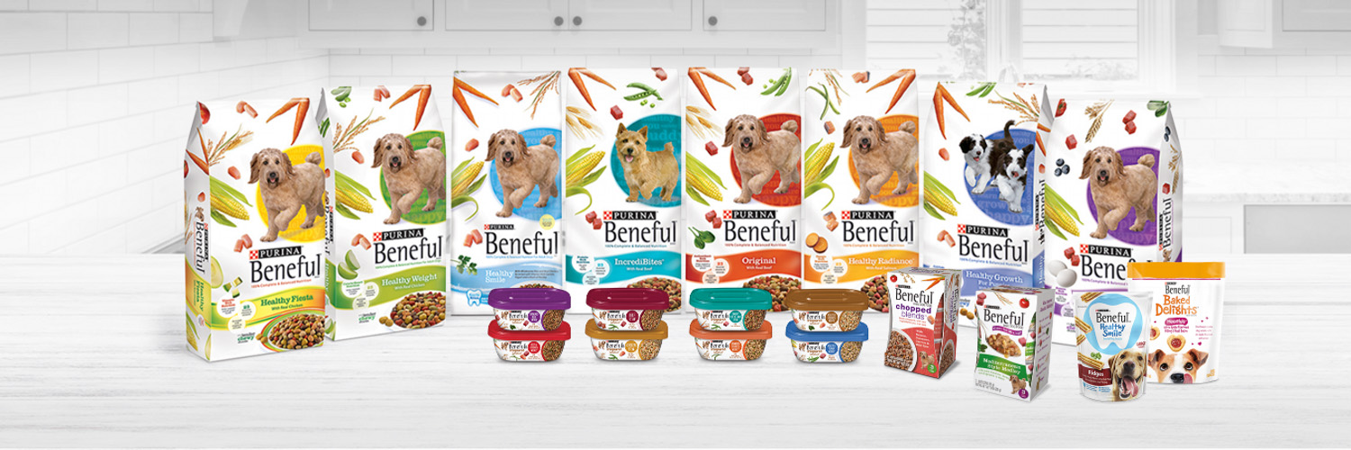 PHOTO: An undated photo from Nestle Purina shows some of the Beneful dog food product line.