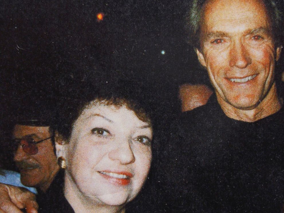 PHOTO: Former jazz singer Dolly Baker with actor Clint Eastwood.
