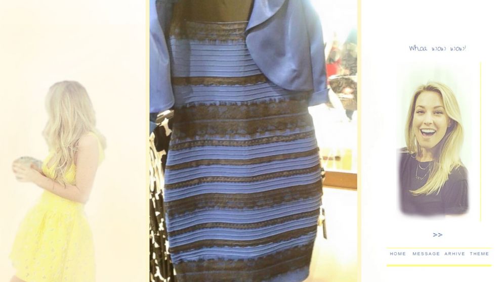 PHOTO: A photo of a dress posted to Tumblr has created a debate on social media about the actual color of the garment.