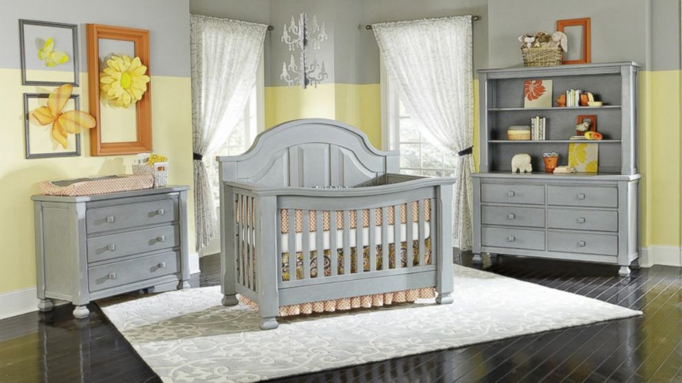 The Consumer Product Safety Commission has announced a recall of cribs, furniture and accessories from Baby's Dream that were sold in a "vintage grey paint finish" because the paint exceeds federal lead limits.