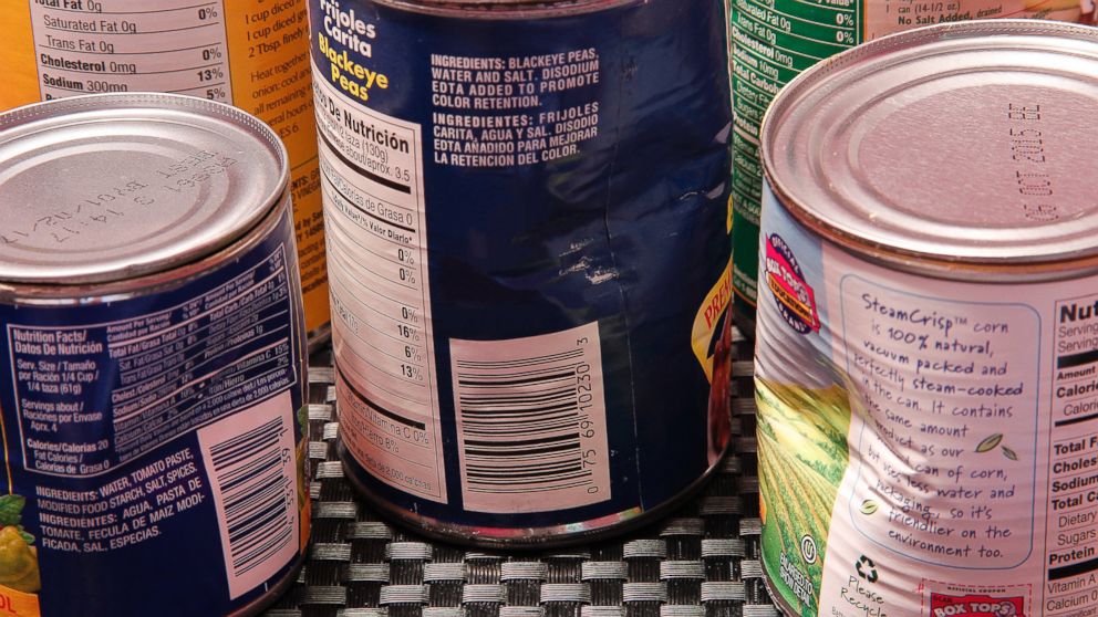 PHOTO: Dented, cracked or bulging cans are warning signs that the product may not be safe.