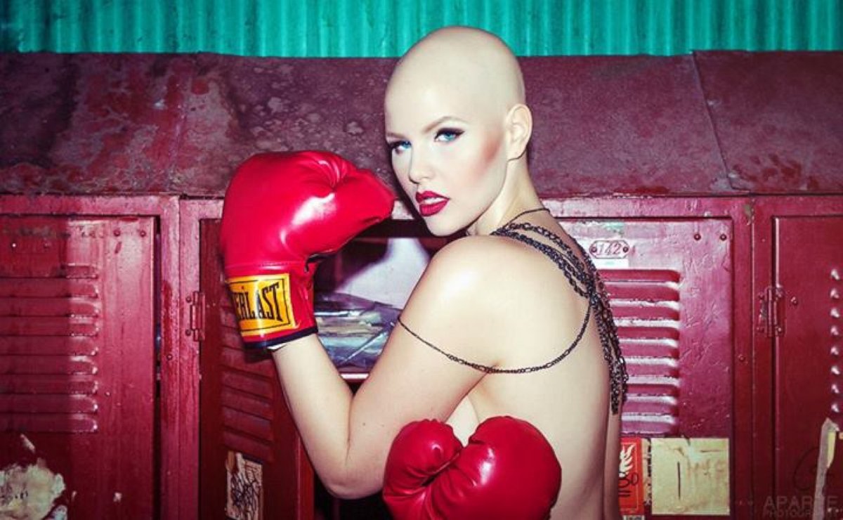 PHOTO: Plus-sized model Elly Mayday is fighting a rare ovarian cancer and women's insecurities about their bodies.