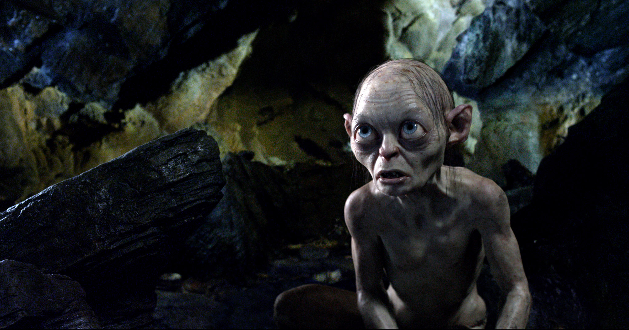 PHOTO: The character Gollum is shown in a scene from the fim "The Hobbit: An Unexpected Journey."