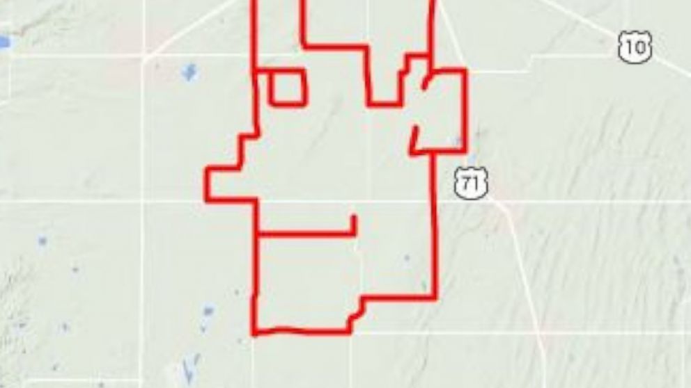 PHOTO: Dave Sundheim traced this 84.6 self portrait on his bike using GPS.