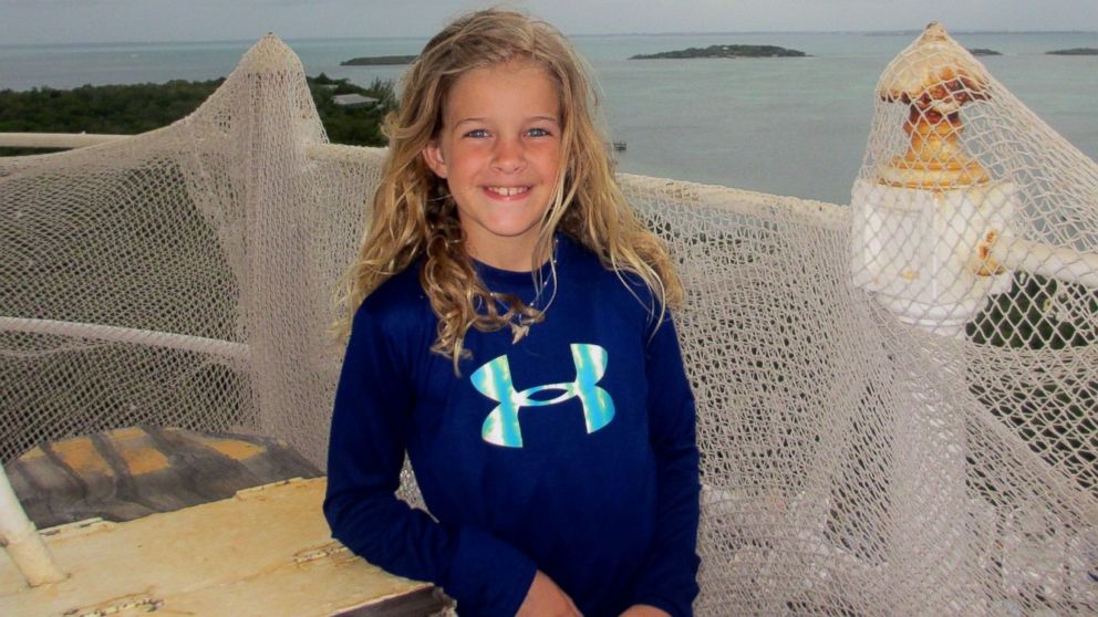 PHOTO: Hally Yust, 9, died last week because a rare brain-eating amoeba entered her nose while she played in freshwater. 