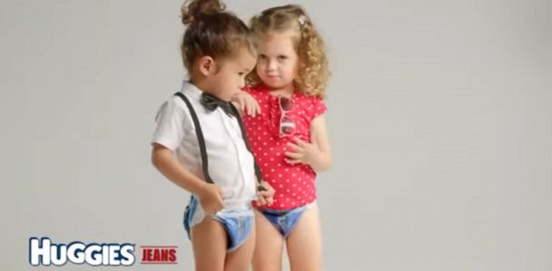 Naked girls kids in diapers Some Call Huggies Diapers Ad In Israel Sexually Suggestive Abc News