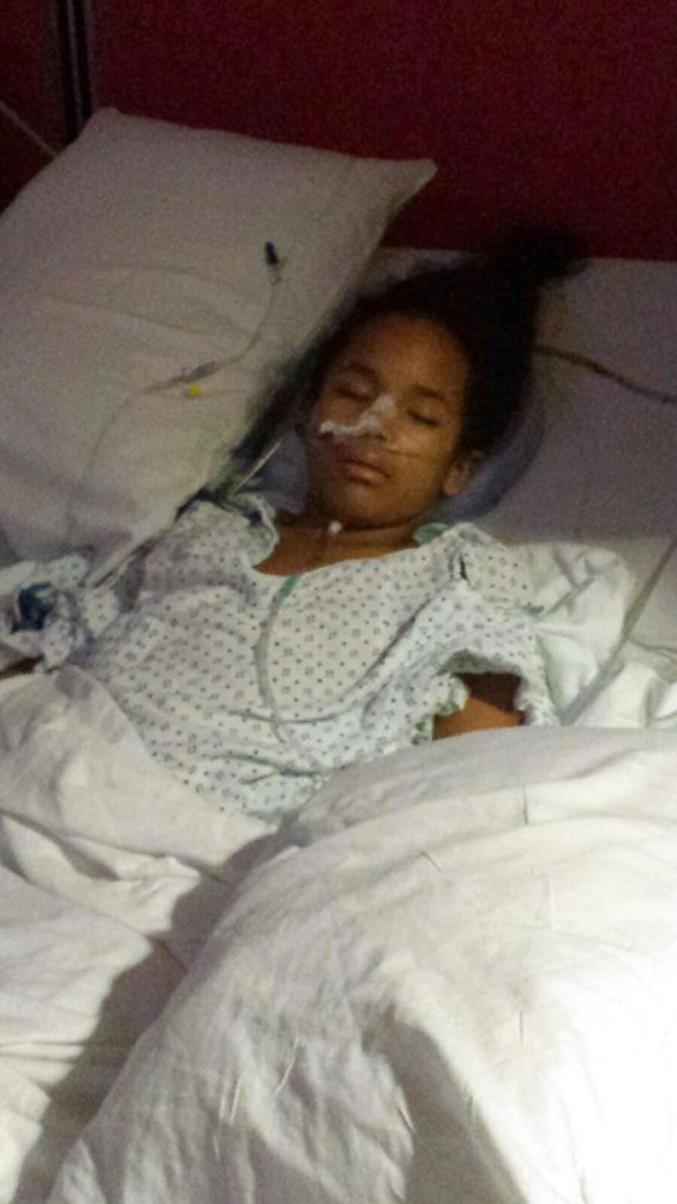 PHOTO: Journee underwent a 10-hour surgery, but the tumor wasn't cancerous.