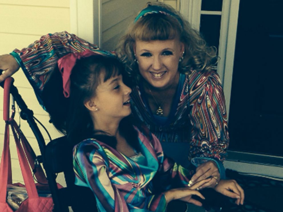 PHOTO: McKenzie has mitochondrial disease, which affects her ability to move and speak. 