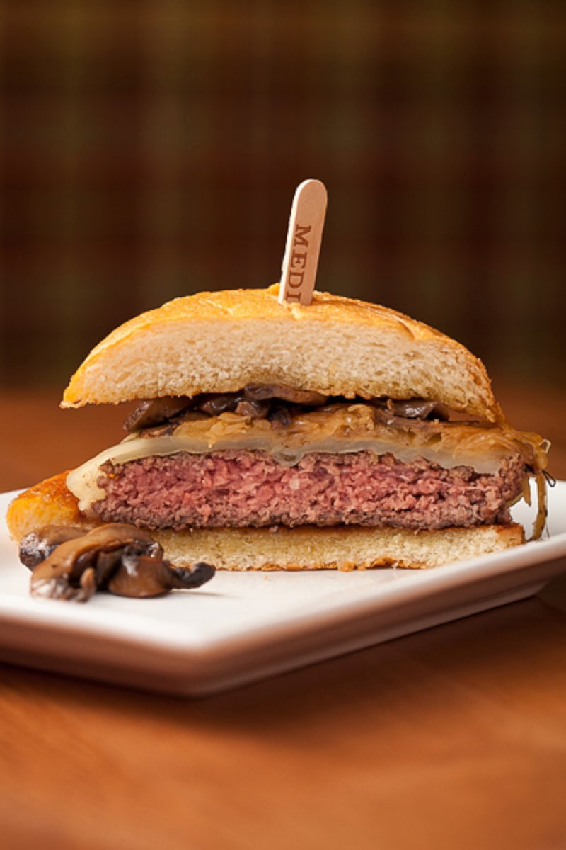 PHOTO: A view of a medium-cooked burger, courtesy of St. Louis Magazine.